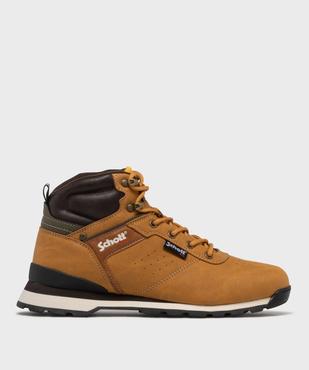 Chaussures montantes esprit randonnée homme - Schott N.Y.C. vue2 - SCHOTT - GEMO