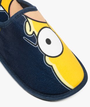 Chaussons homme forme mules à imprimé Simpsons vue6 - SIMPSONS - GEMO