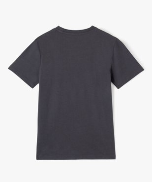 Tee-shirt garçon à inscription 100% coton vue4 - GEMO (JUNIOR) - GEMO