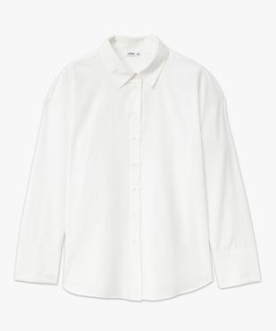 Chemise oversize unie femme vue4 - GEMO(FEMME PAP) - GEMO