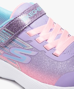 Baskets fille running pailletées – Skechers vue6 - SKECHERS - GEMO