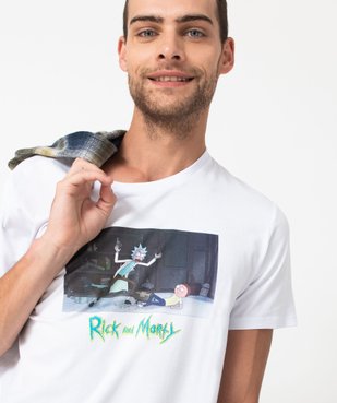 Tee-shirt manches courtes à motif homme - Rick & Morty vue5 - RICK ET MORTY - GEMO
