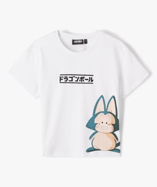 Tee-shirt fille ample imprimé Plume - Dragon Ball vue2 - DRAGON BALL Z - GEMO