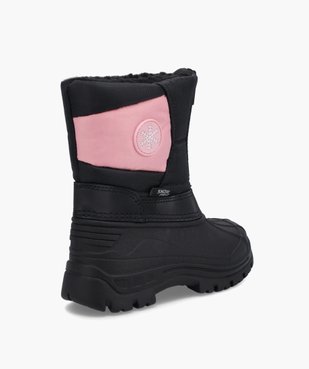 Après-ski fille zippés à tige renforcée vue4 - GEMO (ENFANT) - GEMO