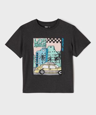 Tee-shirt manches courtes imprimé garçon vue1 - GEMO 4G GARCON - GEMO