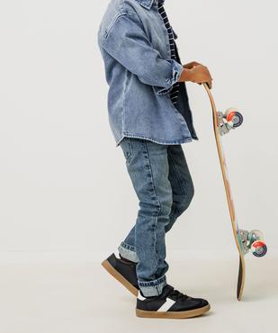 Jean Regular avec taille ajustable garçon vue1 - GEMO 4G GARCON - GEMO