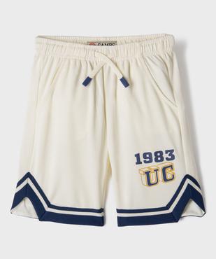 Short de sport aux finitions contrastantes garçon - Camps United vue1 - CAMPS - GEMO