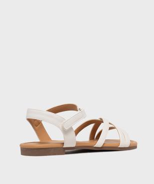 Sandales plates à brides femme - Valentina Baldano vue4 - VALENTINA BALDA - GEMO