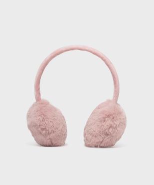 Cache-oreilles ajustable en matière duveteuse fille vue1 - GEMO (ENFANT) - GEMO