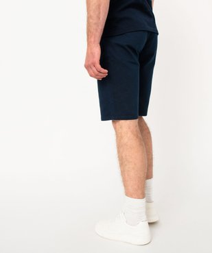 Bermuda coupe chino en coton stretch homme vue3 - GEMO (HOMME) - GEMO