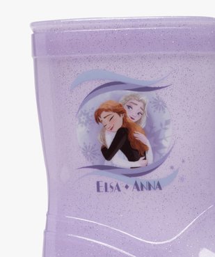 Bottes de pluie pour fille pailletées – Reine des Neiges vue6 - REINE DES NEIGE - GEMO