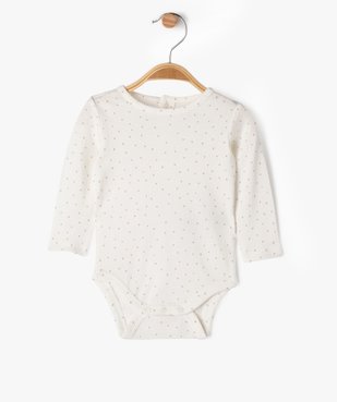 Ensemble de naissance 2 pièces salopette et body manches longues vue6 - GEMO 4G BEBE - GEMO