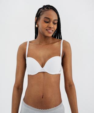 Soutien-gorge corbeille avec bretelles multipositions vue1 - GEMO(HOMWR FEM) - GEMO