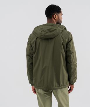 Blouson à capuche et dessus déperlant homme vue3 - GEMO (HOMME) - GEMO