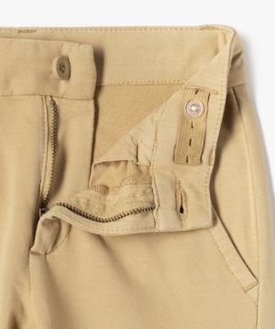 Pantalon chino taille ajustable garçon vue2 - LULUCASTAGNETTE - GEMO