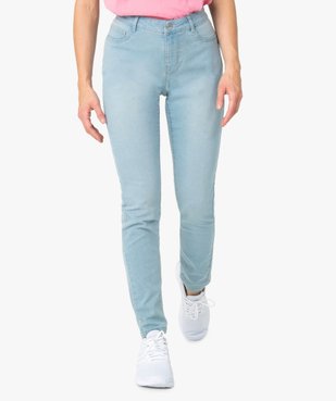 Jean femme slim taille normale stretch vue1 - GEMO (JEAN) - GEMO