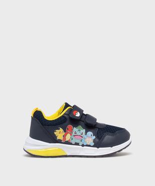 Baskets lumineuses à scratchs Pokémon garçon vue1 - POKEMON - GEMO