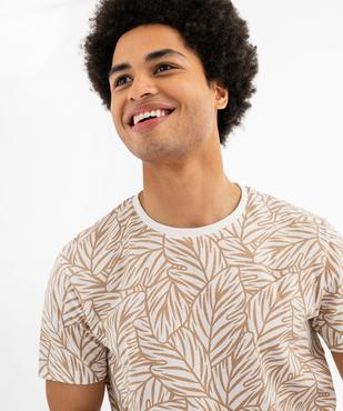 Tee-shirt manches courtes imprimé homme vue3 - GEMO (HOMME) - GEMO