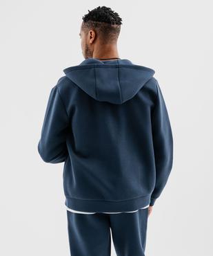 Sweat zippé à capuche homme vue4 - GEMO (HOMME) - GEMO