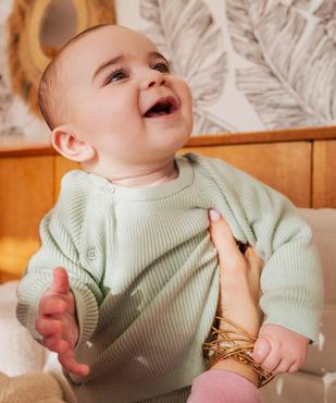 Ensemble 2 pièces en maille bébé fille : pull et pantalon vue6 - GEMO 4G BEBE - GEMO