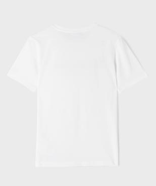 Tee-shirt manches courtes avec logo poitrine garçon - Champion USA vue3 - CHAMPION USA - GEMO