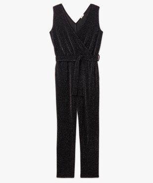 Combinaison pantalon pailleté avec haut cache-cœur femme vue5 - GEMO(FEMME PAP) - GEMO