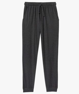 Pantalon de pyjama homme en jersey à taille élastique vue4 - GEMO(HOMWR HOM) - GEMO