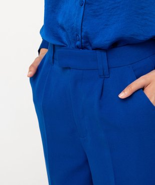 Pantalon de tailleur large femme vue2 - GEMO(FEMME PAP) - GEMO