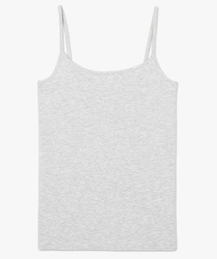 Débardeur uni à fines bretelles femme vue4 - GEMO(FEMME PAP) - GEMO