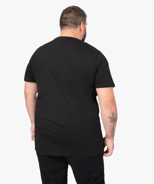 Tee-shirt homme grande taille avec motif sur l’avant – Space Invaders vue3 - SPACE INVADERS - GEMO