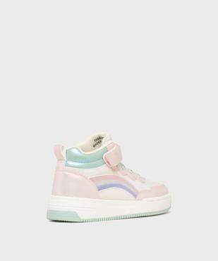 Baskets montantes pailletées et irisées fille vue4 - LOVELY WINGS - GEMO