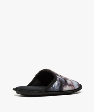 Chaussons garçon forme mules motif loup vue4 - GEMO C4G GARCON - GEMO