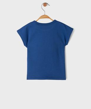 Tee-shirt à motif à manches ultra courtes bébé garçon vue3 - GEMO 4G BEBE - GEMO