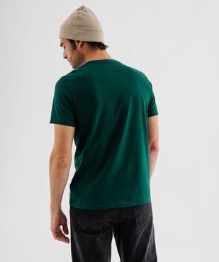 Tee-shirt manches courtes en coton imprimé homme - Les Simpsons vue3 - SIMPSONS - GEMO