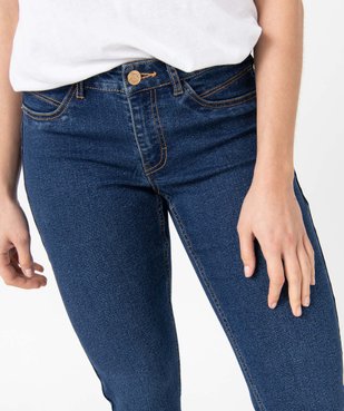 Jean femme coupe Regular taille normale - L26 vue2 - GEMO 4G FEMME - GEMO