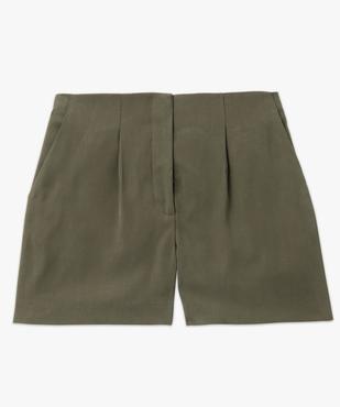 Short large et fluide à taille haute femme vue4 - GEMO(FEMME PAP) - GEMO