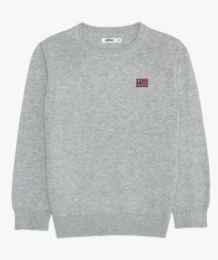 Pull garçon en coton avec drapeau américain vue1 - GEMO (ENFANT) - GEMO