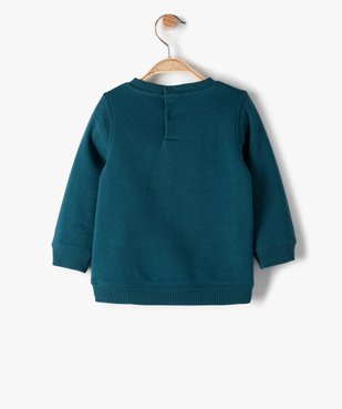 Sweat bébé garçon imprimé en molleton vue3 - GEMO C4G BEBE - GEMO