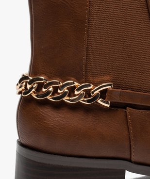 boots femme chez gemo