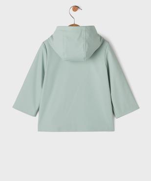 Veste zippée à capuche en matière déperlante bébé garçon - Les Produits Malins vue4 - GEMO(BEBE DEBT) - GEMO