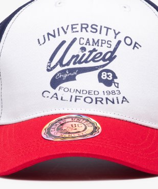 Casquette garçon tricolore - Campus United vue3 - CAMPS UNITED - GEMO