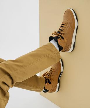 Boots homme mid-cut à lacets style casual - Schott  vue1 - SCHOTT - GEMO