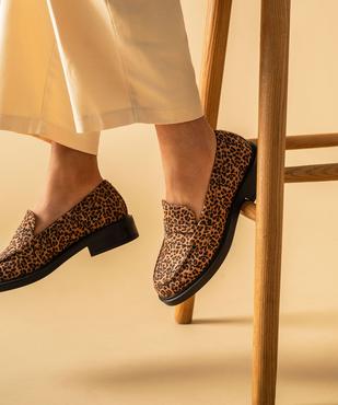 Mocassins imprimé léopard femme - Follow Me vue1 - FOLLOW ME - GEMO