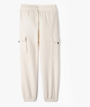 Pantalon cargo molletonné garçon vue4 - GEMO (JUNIOR) - GEMO