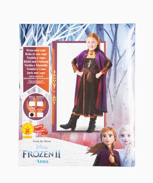 Déguisement fille Anna La Reine des Neiges 2 - Disney vue4 - DISNEY - GEMO