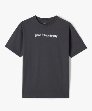 Tee-shirt imprimé manches courtes garçon vue1 - GEMO 4G GARCON - GEMO