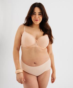 Soutien-gorge emboitant à armatures femme grande taille vue3 - GEMO(HOMWR FEM) - GEMO