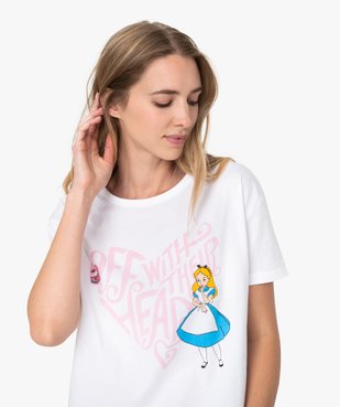 Tee-shirt femme large avec imprimé XXL - Disney vue2 - DISNEY - GEMO