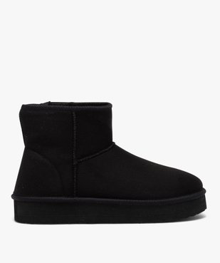 Chaussons boots chaud femme   vue2 - 5 MILES - GEMO