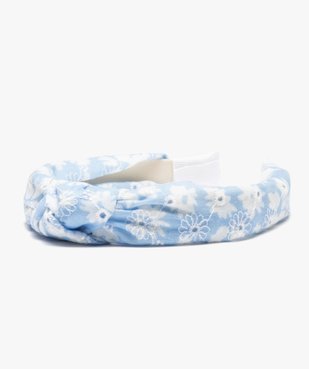 Serre-tête à motifs fleuris effet bandeau noué fille vue1 - GEMO (ACCESS) - GEMO